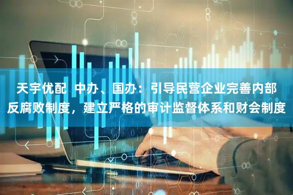天宇优配  中办、国办：引导民营企业完善内部反腐败制度，建立严格的审计监督体系和财会制度